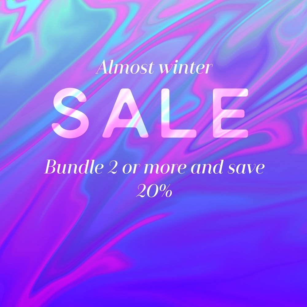 ❄️❄️ALMOST WINTER SALE❄️❄️